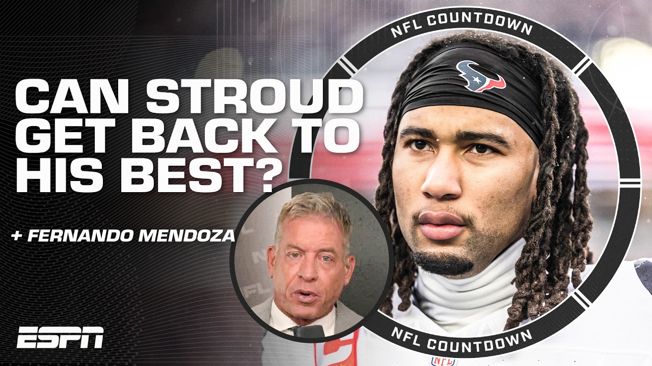 Troy Aikman on his visit with C.J. Stroud and how he can have a bounce-back season 💪 | NFL Countdown