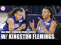 INSIDE ACCESS at the NBA Draft Combine with Houston's Kingston Flemings 👀 | SportsCenter Next