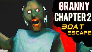 Boat escape granny chapter 2 horror game (android) screenshot 5