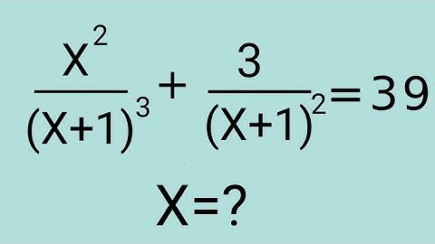 A Very Nice Math Olympiad Algebraic Question l Advanced maths For Competitive Exams l Math 