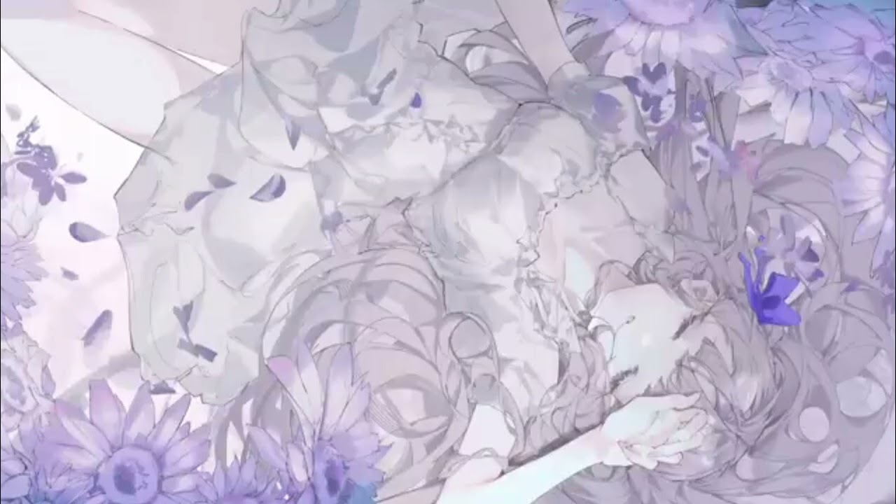【再變化】紫色の向日葵 ／香椎モイミ