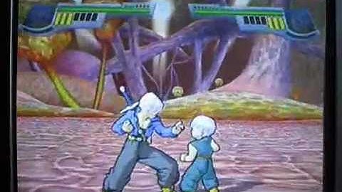 dbz infinite world trunks moveset