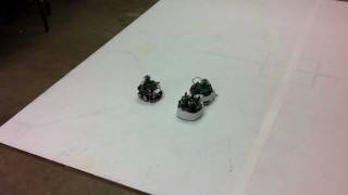Swarm Bot Line Formation