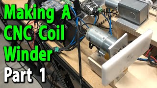 Making A CNC Guitar Pickup Coil Winder Part 1