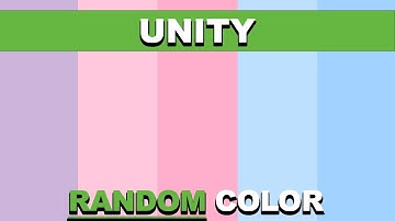 How to Change "BACKGROUND COLOR" Randomly in UNITY