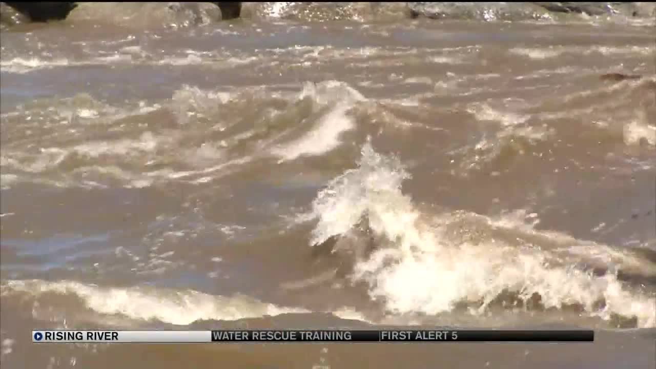 Arkansas River levels rising