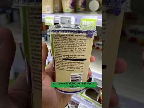 Soy yoghurt alternatives