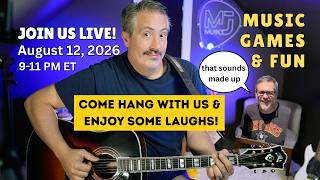 Live with Mark Johnston Acoustic Covers Originals Interactive Fun 8 12 26