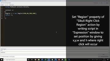 ThinkSense.AI - Sikuli Right Click Region
