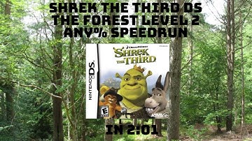 Shrek The Third DS The Forest Level 2 Any% Speedrun