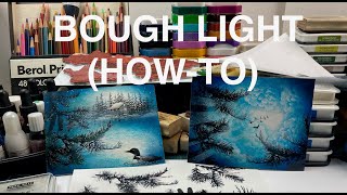 Stampscapes 101: Video 805 BOUGH LIGHT (HOW-TO) intro