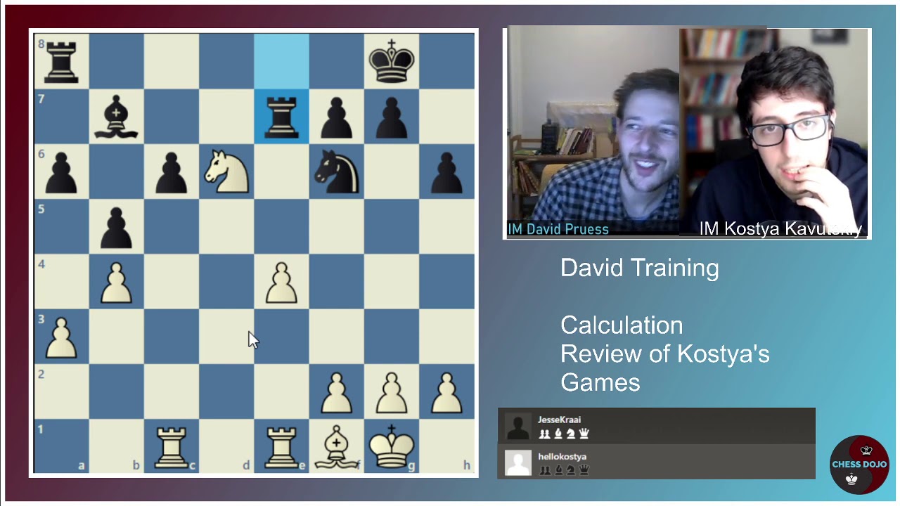 Reviewing Kostya's Rapid Match vs. GM Jesse Kraai | Dojo Game Analysis