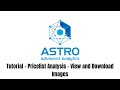 Astro Advanced Analytics - Tutorial - Pricelist Analysis - View and Download Images