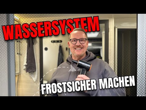 ❄️🚐 So leeren wir die Wasserleitungen um das Wohnmobil winterfest zu machen