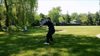 Nathan Lam- Fei Long Gun/flying Dragon staff- Futgar Kungfu