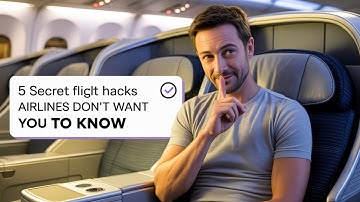 5 Secret Flight Hacks Airlines Don