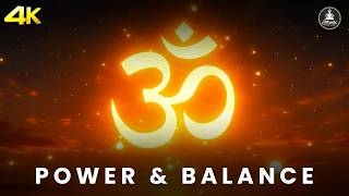 OM Chanting Meditation for Vibrations of Peace, Power &amp; Balance | Mind-Body Healing Music