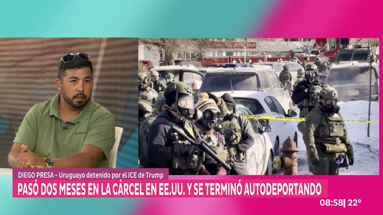 Testimonio de un uruguayo apresado en el marco de la ley migratoria de Trump