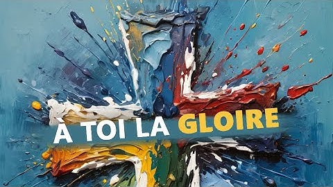 Thumbnail of A toi la Gloire, ô ressuscité - Chant populaire pour dimanche de Pâques, Electro Festif