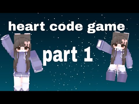 Crafting and building paying heart code game ❤️🌷