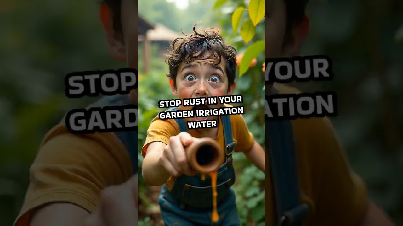 Stop Rust in Your Garden Irrigation Water