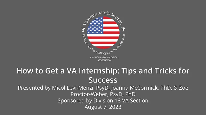 How to Get a VA Internship: Tips and Tricks for Success