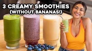 3 Healthy Breakfast Smoothies | High Protein | Low Carb I Weight Loss