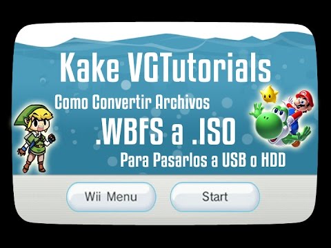 Juegos Wii DESDE USB o HDD WBFS Manager FACIL RAPIDO ...