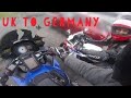 BRITISH ARMY BIKERS ROAD TRIP, Episode 3. Calais To Germany!