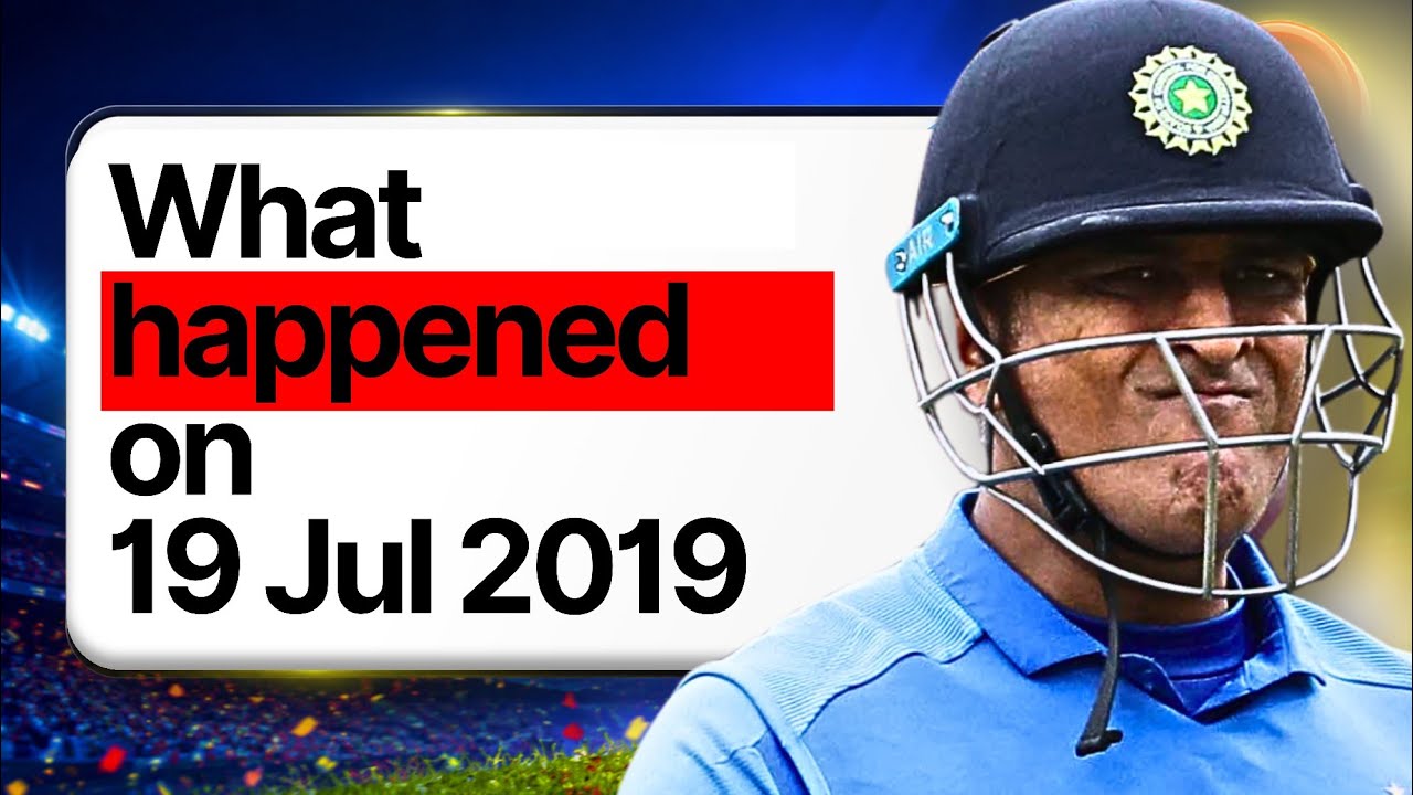 How DHONI killed India's World Cup 2019 Dream?