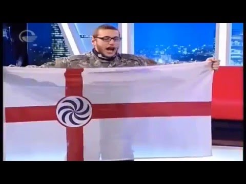 (ფაშიზმი) სკანდალი გია ჯაჯანიძის შოუში...