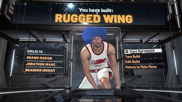 HOW to MAKE the BEST RUGGED WING BUILD in NBA 2K20