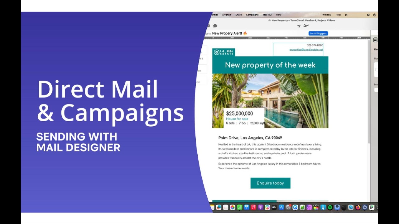 How to Send Emails in Mail Designer 365: Direct Mail vs. Campaigns