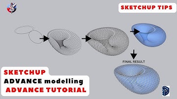 Model Complex Architectural Forms in SketchUp | SketchUp advance learning