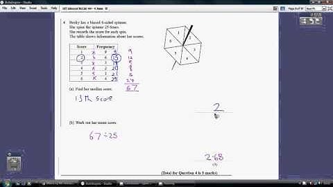 18) Edexcel IGCSE  4H - 4 June 2015 Q4