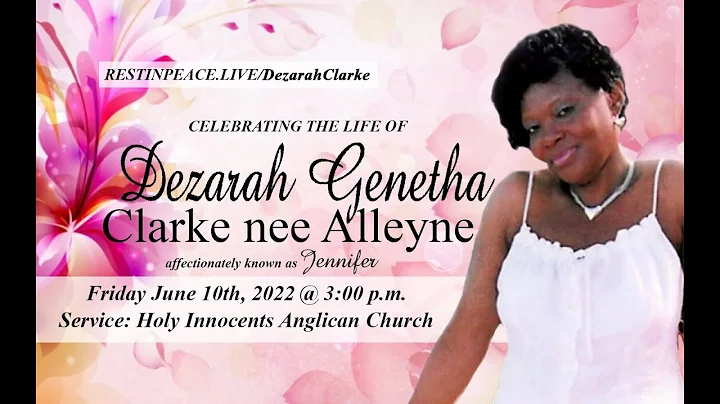 Live stream for Dezarah Genetha Clarke