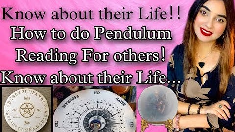 LEARN PENDULUM READING FOR OTHERS? KNOW ABOUT THEM! DIVINATION METHOD-PENDULUM COURSE-APOORVA SHARMA