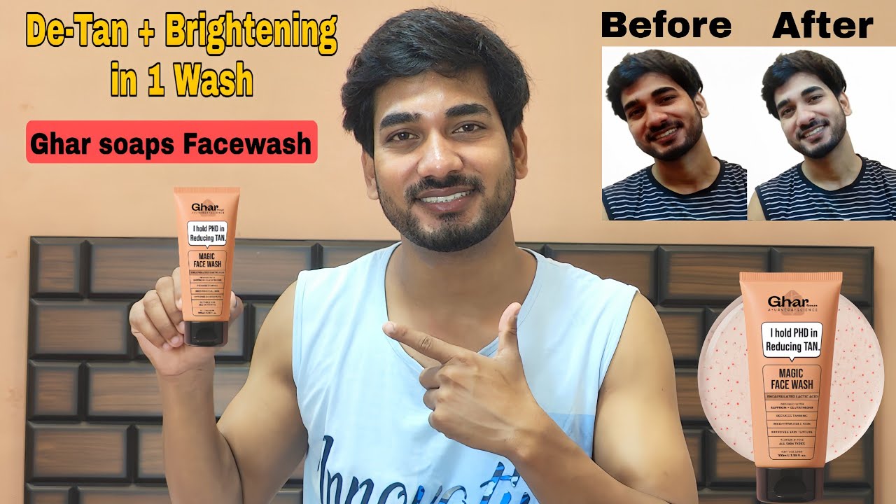 Ghar Soaps Magic Face Wash | Honest Review & Real Results 😍 | Ghar Soaps Facewash 