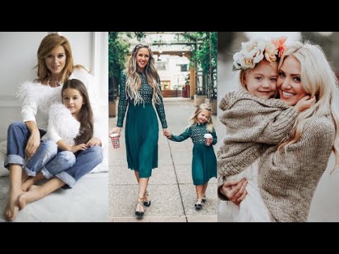 Сшить платья для мамы и дочки в одном стиле