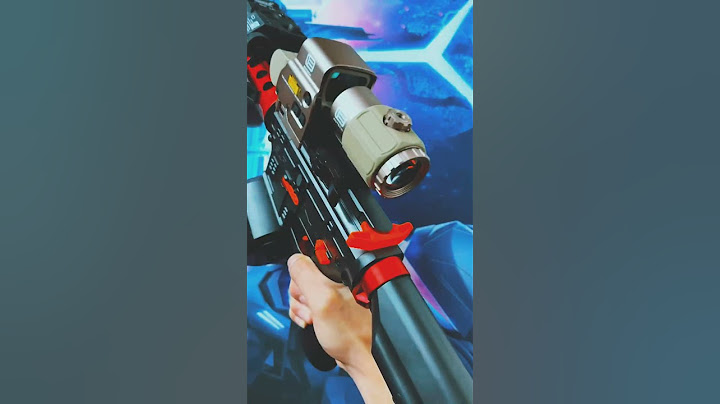 SLR PDW+Smoke Silencer.Who needs this for New Year's gift? #toys #gelblasters #airsoft
