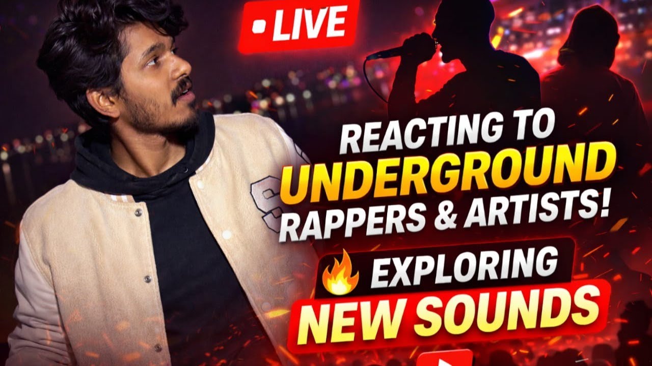 LIVE EMIWAY NEW RAP  Reacting to all Underground Rappers | Desi Hip Hop Reaction