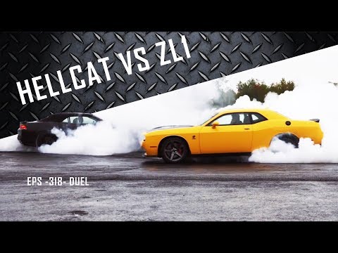 DUEL : Challenger SRT Hellcat VS Camaro ZL1