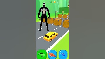 Shape-Shifting Game New Sounds & Levels 🚗 | BeamNG.drive #shorts #spiderman