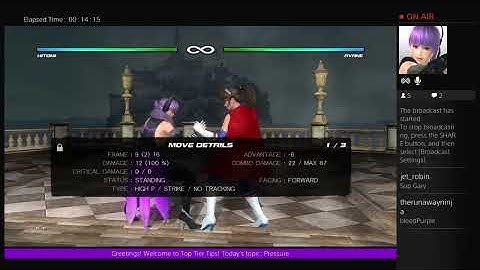 DOA5LR - Advanced Guide - Session #7 PRESSURE