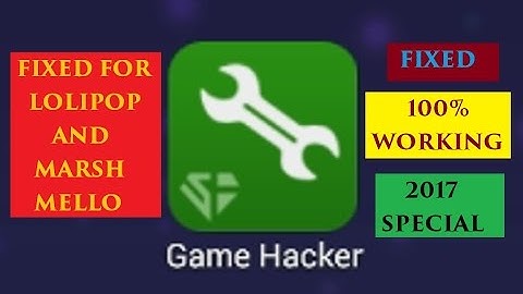 How to fix sb game hacker in Lolipop or Marshmello