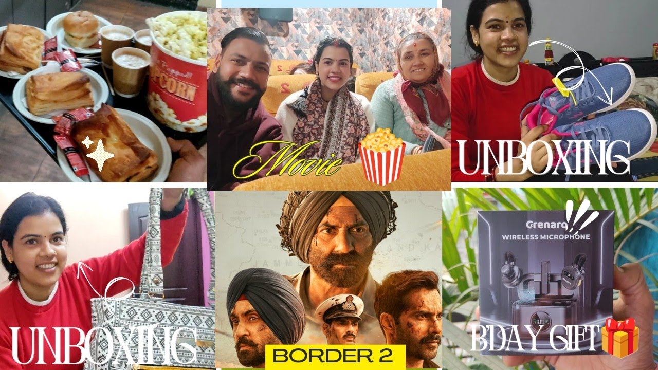 Mil Gaya Birthday Gift 🎁 Or Dekhi Border 2 Movie 🎥🍿