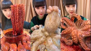 Spicy Octopus challenge - Big stomach king [01] CHINESE EATING SHOW