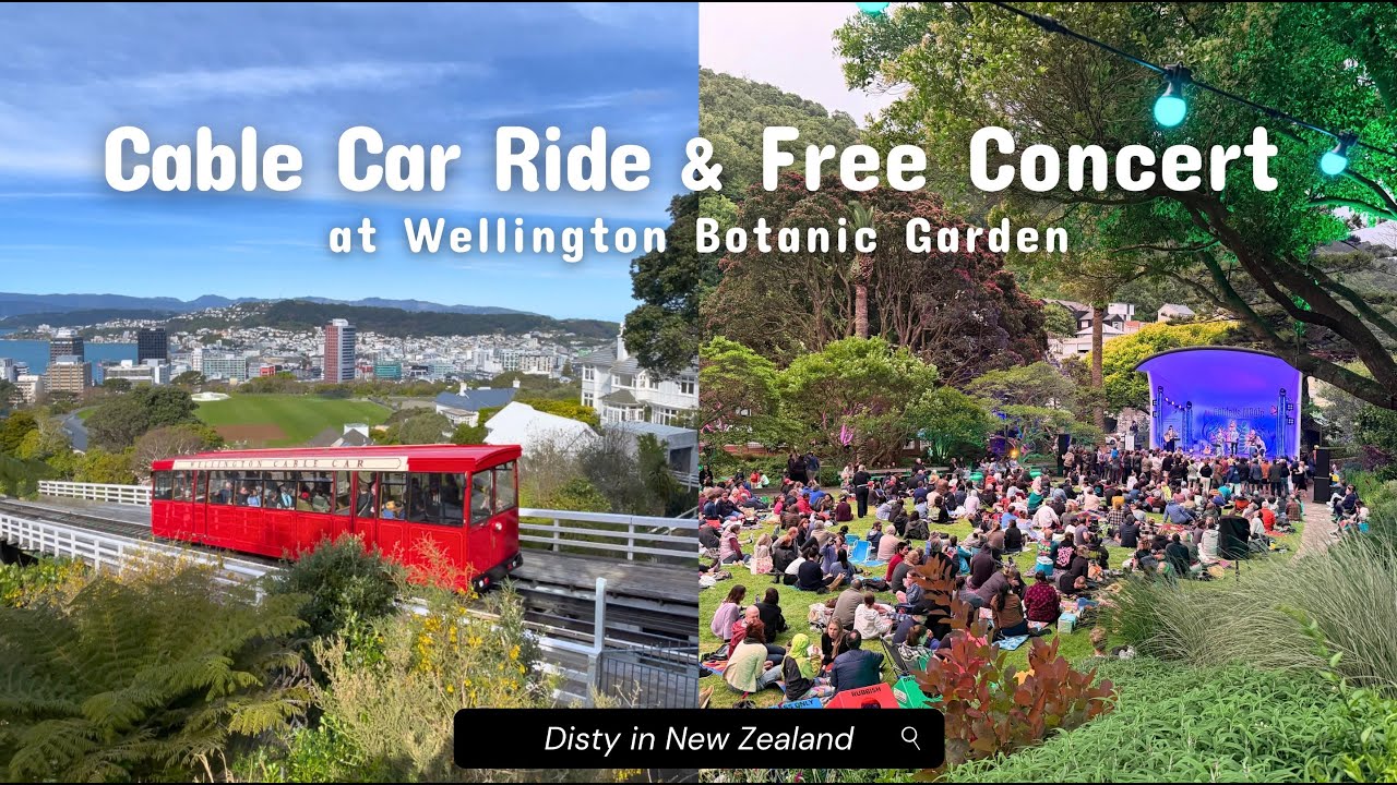 Cable Car Ride & Free Concert | Wellington Botanic Garden - YouTube