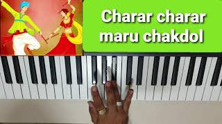 Charar charar maru chakdol chale in piano famous garba #vinodrathod#garba#dandia#navratri