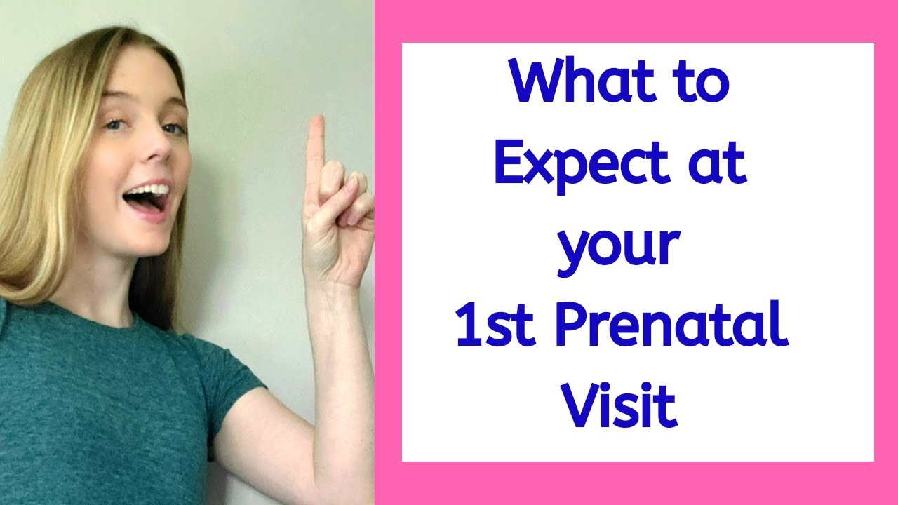 internal exam first prenatal visit